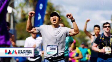 L.A. Marathon Finish Line Cam presented by Volvo