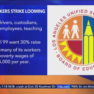 LAUSD prepares for school closures as strike looms