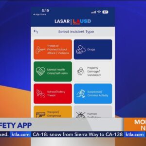LAUSD releases safety app for anonymous reporting