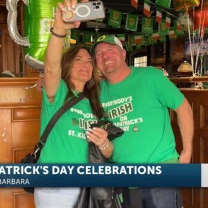 Locals celebrate St. Patricks Day in Downtown Santa Barbara