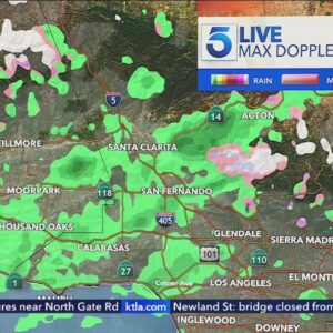Moisture continues to roll through Southern California