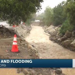 Montecito residents react to atmospheric river impacting community