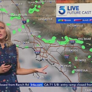 More heavy rainfall headed for Southern California