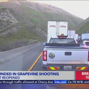 NB lanes of 5 Freeway finally reopen hours after shooting