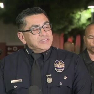 Officials update the public on 3 officers shot in east Los Angeles