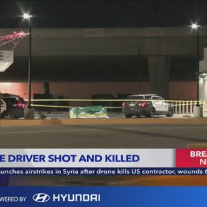 Rideshare driver shot, killed