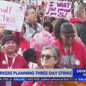 Los Angeles public school unions to strike for 3 days next week; schools to close