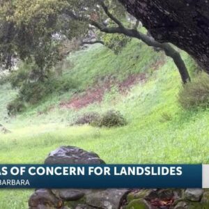 Saturated bluffs, canyons and hillsides remain potential problem spots