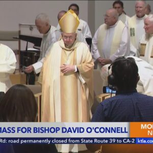 Slain bishop remembered at downtown Los Angeles mass