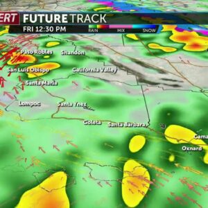 Storm arrives Thursday afternoon, intensifies into Friday