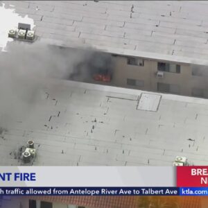 Sun Valley apartment complex burns