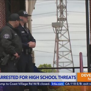 2 arrested after high school threat investigation turns up weapons, ammunition