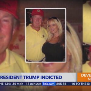 Trump indicted for alleged hush money payment
