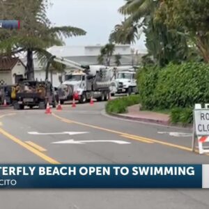 Butterfly Beach closure in Montecito lifted after mid-March sewage spill