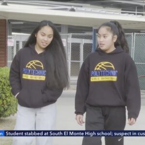 Twin sisters at Sun Valley Polytechnic H.S. thriving in basketball