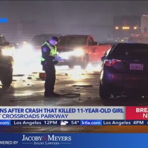 Wrong-way hit-and-run crash kills child on 60 Freeway in Industry