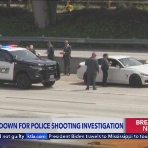 10 Freeway shut down after fatal police shooting