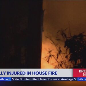 2 critically hurt in Highland house fire