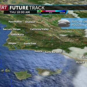 A drizzly marine layer with gusty NW winds overnight into Thursday