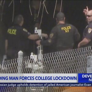 Man arrested after knife-wielding suspect forces lockdown at Riverside City College