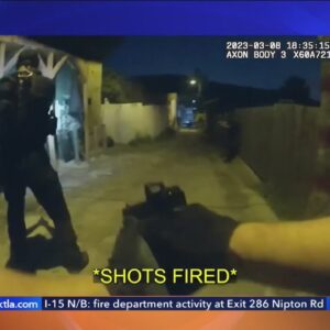 Body cam footage released of deadly Boyle Heights standoff shooting involving LAPD officers