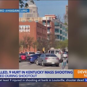 At least 4 killed in shooting at Kentucky bank building