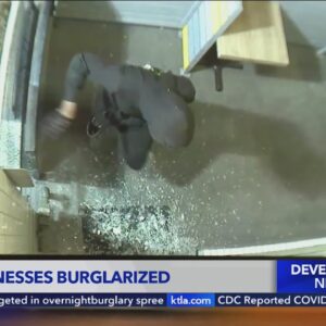 Restaurant owners frustrated after five businesses broken into in West L.A.