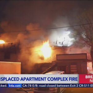Buena Park apartment fire displaces 11