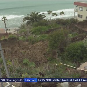 Cleanup underway Casa Romantica cliff collapse