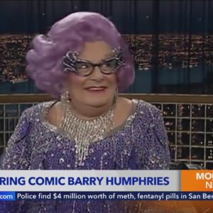 Dame Edna creator Barry Humphries dies at 89