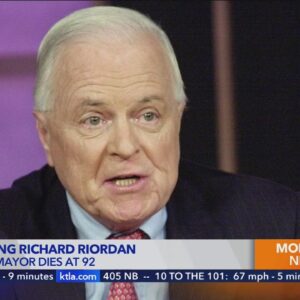 Former L.A. Mayor Richard J. Riordan dead at 92