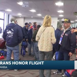 Hero’s welcome in Santa Maria for Veterans Honor Flight