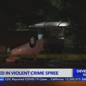 Teen killed, 3 others injured during crime spree that ended in a crash in Thousand Oaks