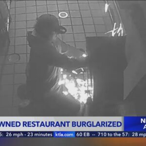 Riverside restaurant hit by crafty burglar seen on surveillance footage