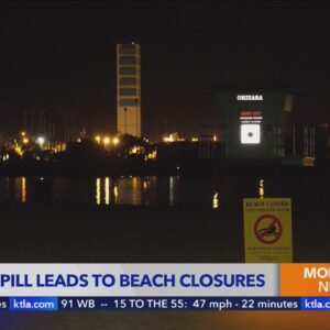 Large sewage spill closes beaches in Long Beach