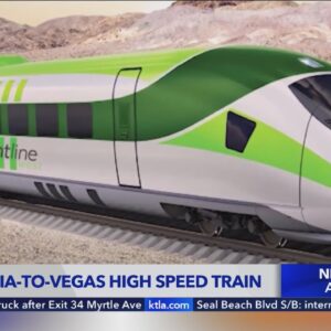 Los Angeles to Las Vegas bullet train receives bipartisan backing