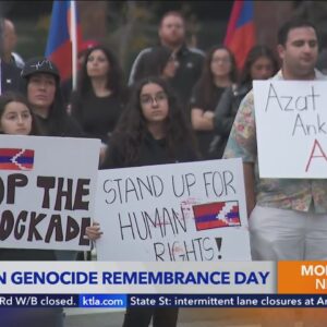 Armenian community commemorates genocide, draws attention to ongoing conflict with Azerbaijan
