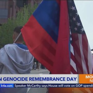Armenian community commemorates genocide, draws attention to ongoing conflict with Azerbaijan
