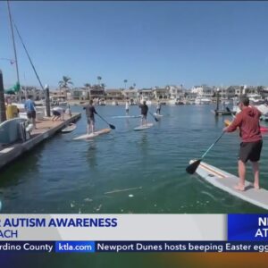 Paddle for Autism event held in Newport Beach