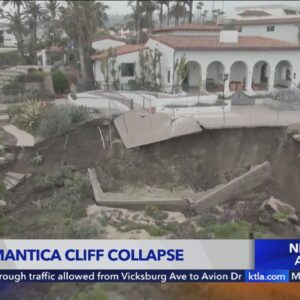 Dozens of condos red-tagged after massive hillside collapse in San Clemente