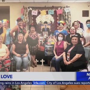 Quilters work on labor of love for former L.A. County Supervisor Gloria Molina