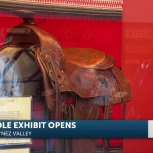 Saddle exhibit part of the Santa Ynez Historical Museum reopening