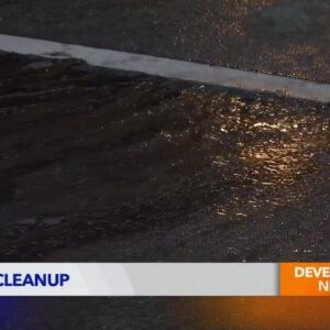 Seeping oil halted in Rancho Park; investigation underway