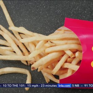 Some Vegans upset McDonalds fries are cooked in beef flavoring