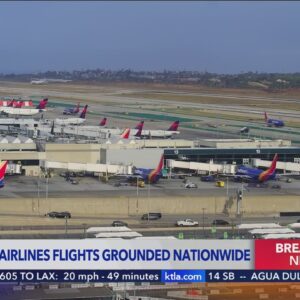 Southwest Airlines flights grounded nationwide