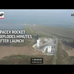 SpaceX giant rocket explodes minutes after launch