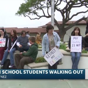 Students at Santa Ynez Valley High School walkout over administration