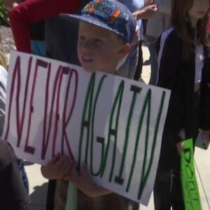 Students rally against gun violence
