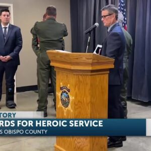 The San Luis Obispo County Sheriff's Office holds Annual Award Ceremony