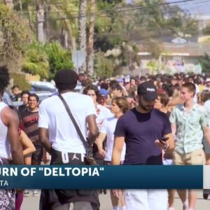 Thousands gather in Isla Vista for “Deltopia” tradition